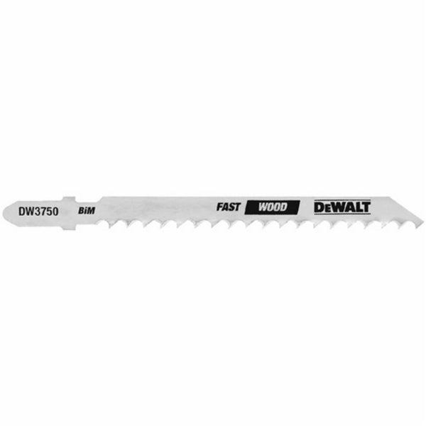 Dewalt DW3705-5 8-TPI Jigsaw Blade, 4"