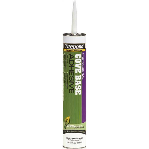 Titebond 3402 GREENchoice Professional Cove Base Adhesive, Beige, 29 Oz