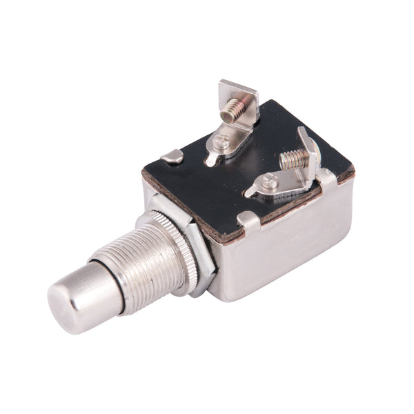 Calterm 42210 Push Button Starter Switch, Black, 15 Amp