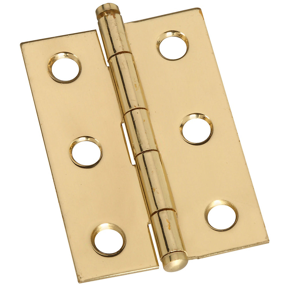 National Hardware N261-768 V1806 Ball Tip Hinge, 2 Inch x 1-3/8 Inch , Solid Brass