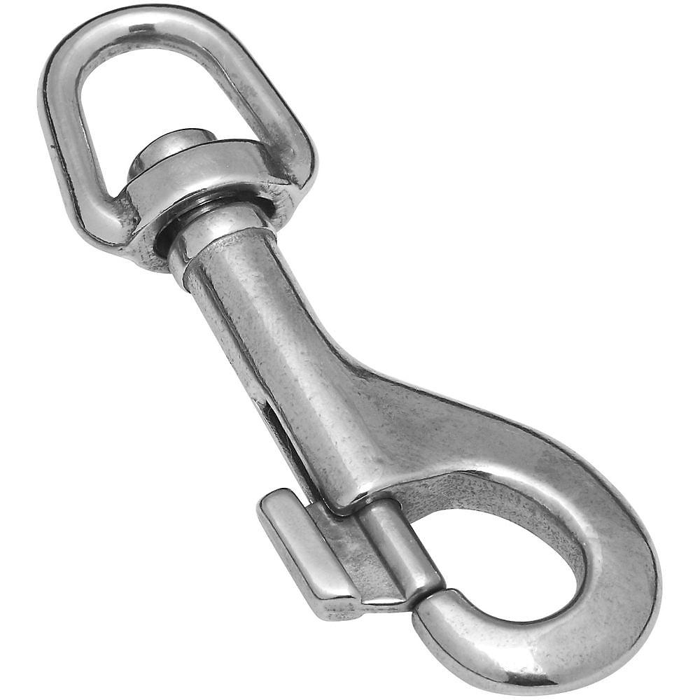 National Hardware N262-329 Stainless Steel Bolt Snap, 1/2" x 3-3/8"