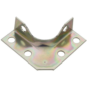 National Hardware N245-704 V114 Steel Corner Brace, Zinc Plated, 2" x 5/8"