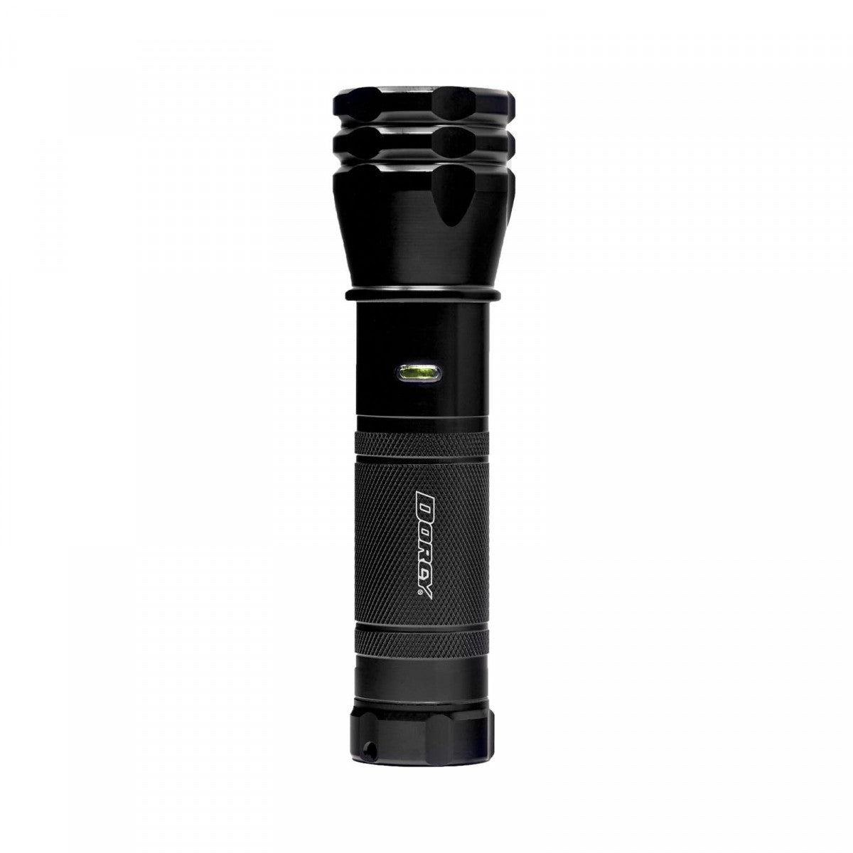 Dorcy 41-4297 LED Flashlight w/ 130 Meter Beam, Black, Anodized Aluminum, 250 lm