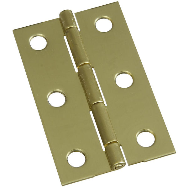 National Hardware N211-318 V1801 Narrow Hinge, Solid Brass