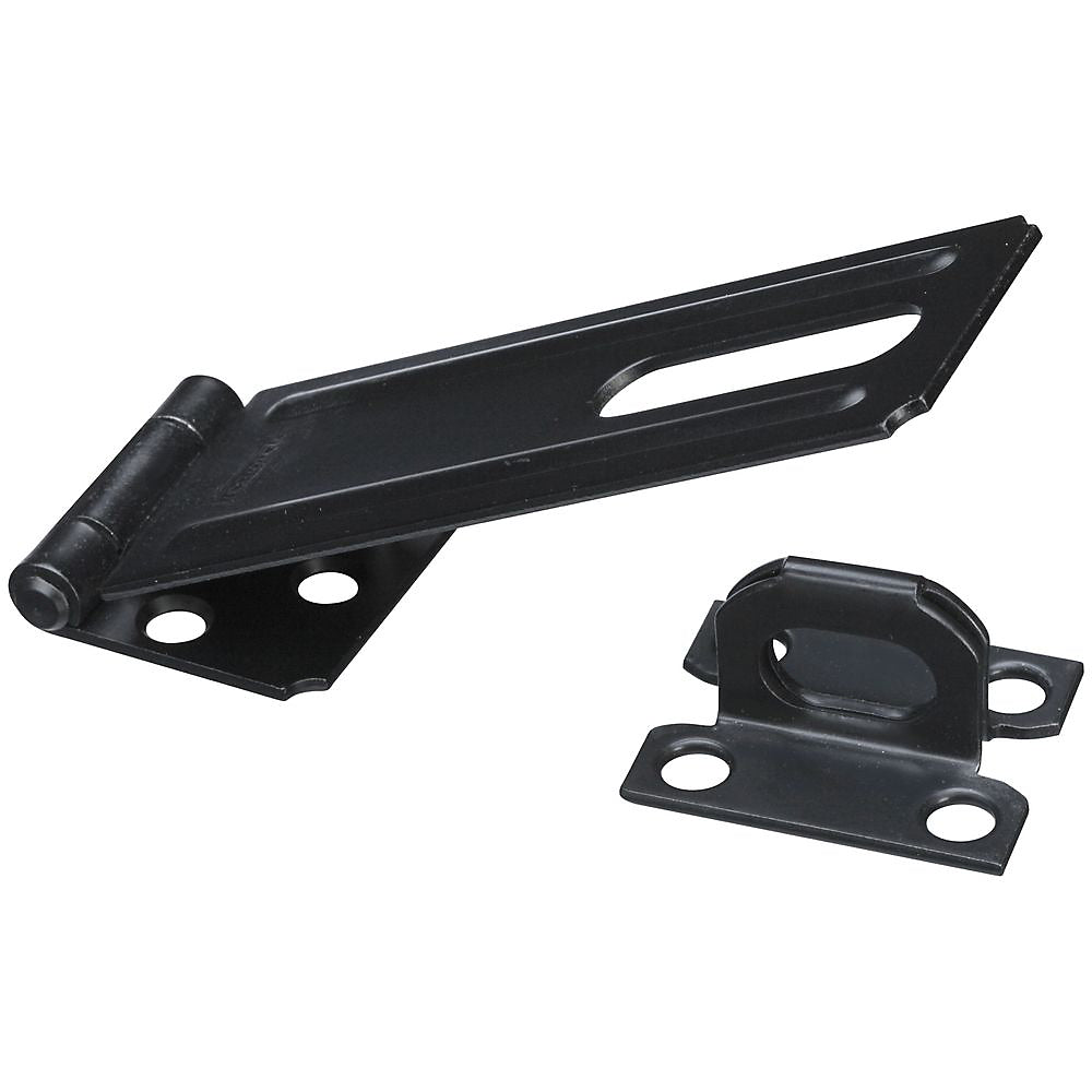 National Hardware N305-961 V30 Corrosion Resistant Safety Hasp, Black