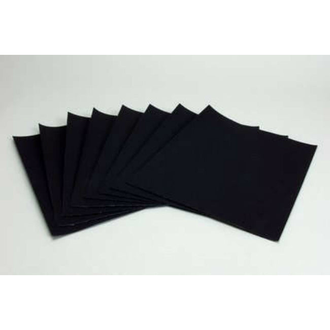 3M® 02432 Medium Grade Utility Cloth Sheet, Black, 9" x 11"