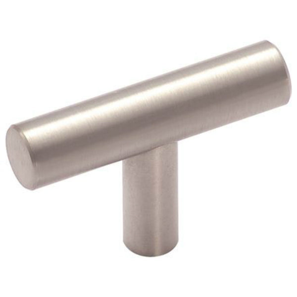 Amerock BP19009SS Bar Pull Knob with Screw, Stainless Steel, 1-15/16"