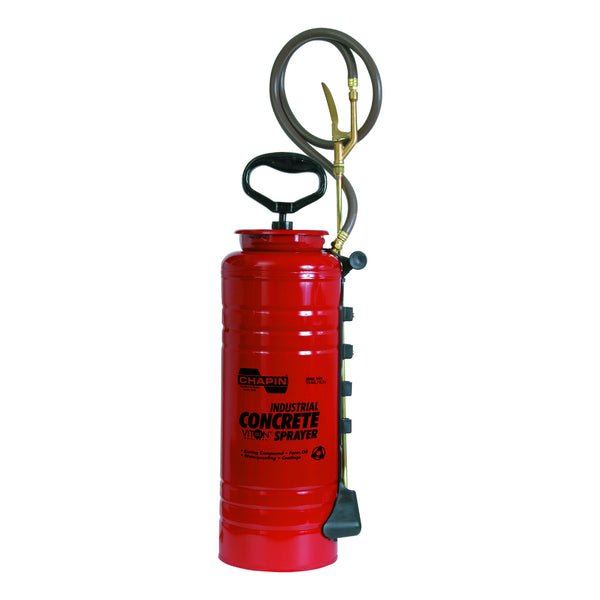 Chapin 1949 Industrial Viton Concrete Open Head Sprayer with 3.5 Gallon Tank