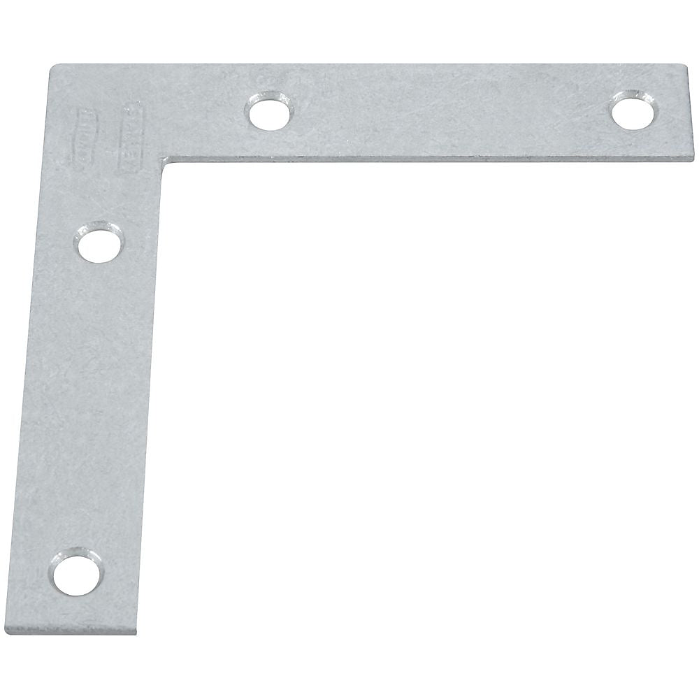 National Hardware N208-793 V117 Corner Braces, Galvanized, 4" x 3/4"