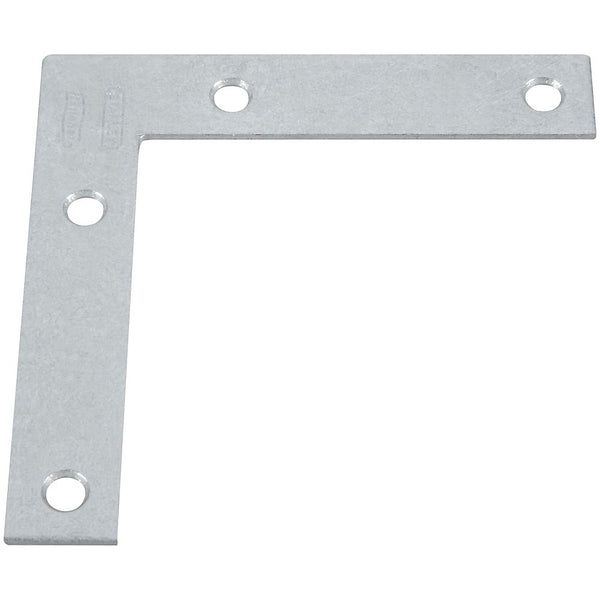 National Hardware N208-793 V117 Corner Braces, Galvanized, 4" x 3/4"