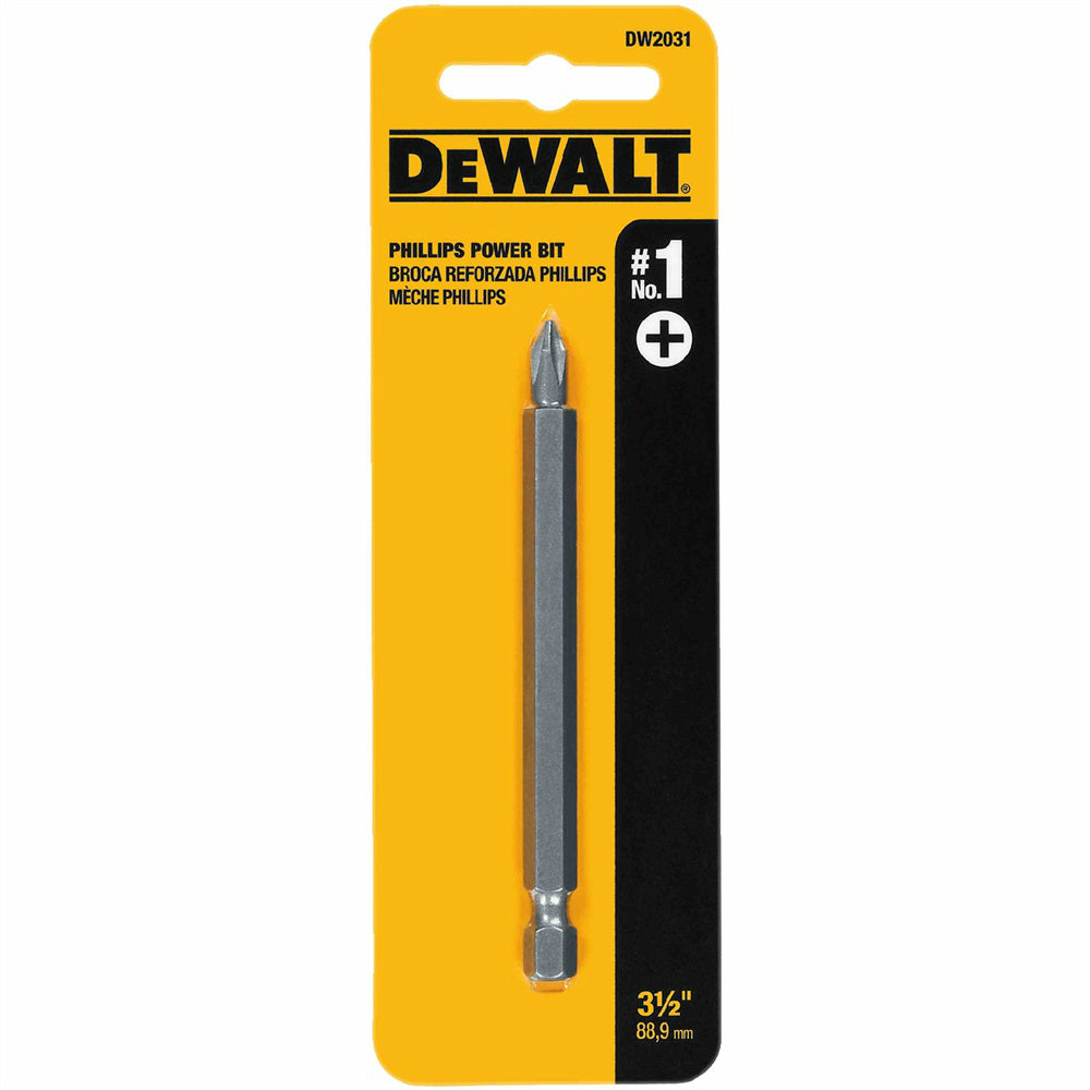 DeWalt DW2031 Phillips Power Bit, #2, 3-1/2"