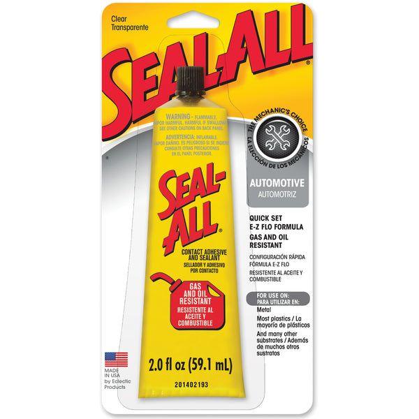 Seal-All 380112 Gas and Oil Resistant Adhesive, 2 Oz