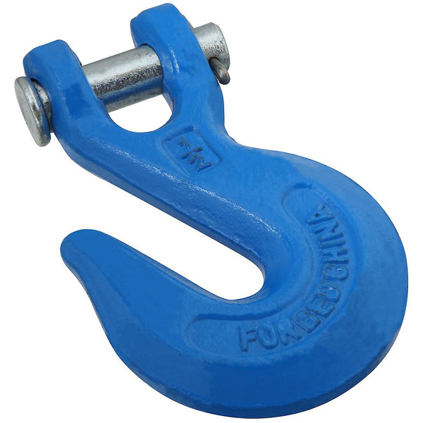 National Hardware N177-246 Clevis Grab Hook, Forged Steel, Blue, 1/2 Inch