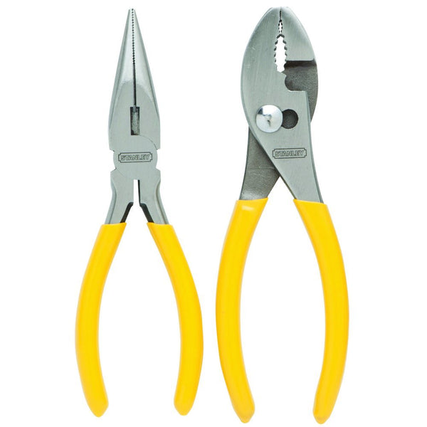 Stanley 84-212 Plier Set with Comfortable Grip, 2-Piece