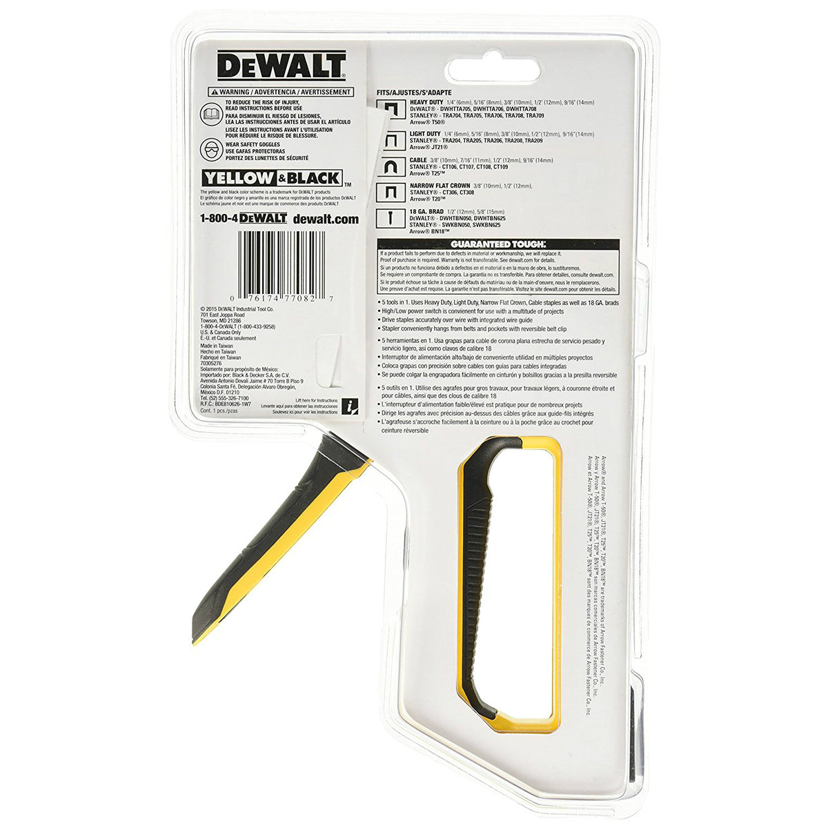 DeWalt DWHTTR510 5 In 1 Multi-Tacker