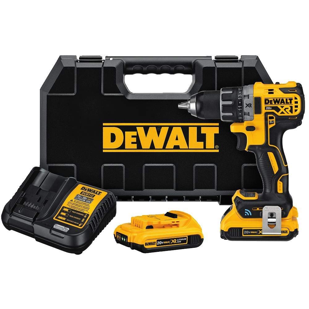 DeWalt DCD792D2 MAX XR Lithium Ion Cordless Drill / Driver Kit, 20 Volts