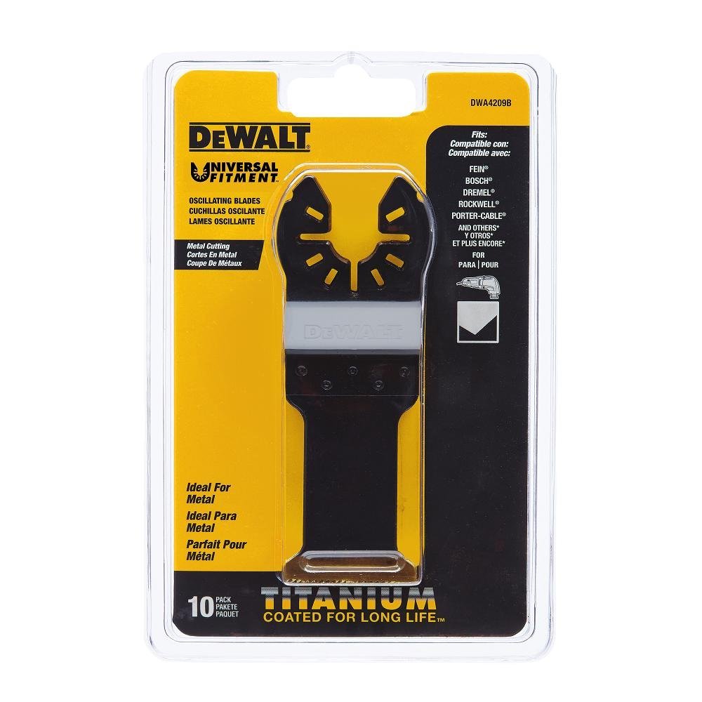 DeWalt DWA4209B Oscillating Titanium Metal Blade