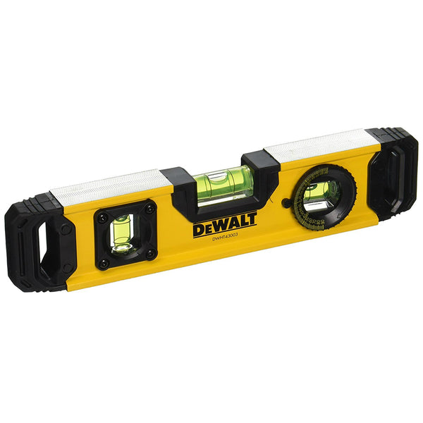 DeWalt DWHT43003 Aluminum Body Torpedo Level, 9"