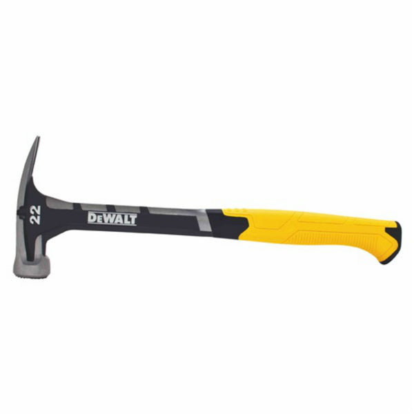 DeWalt DWHT51064 Ripping Claw Hammer, Steel, 22 Oz Head