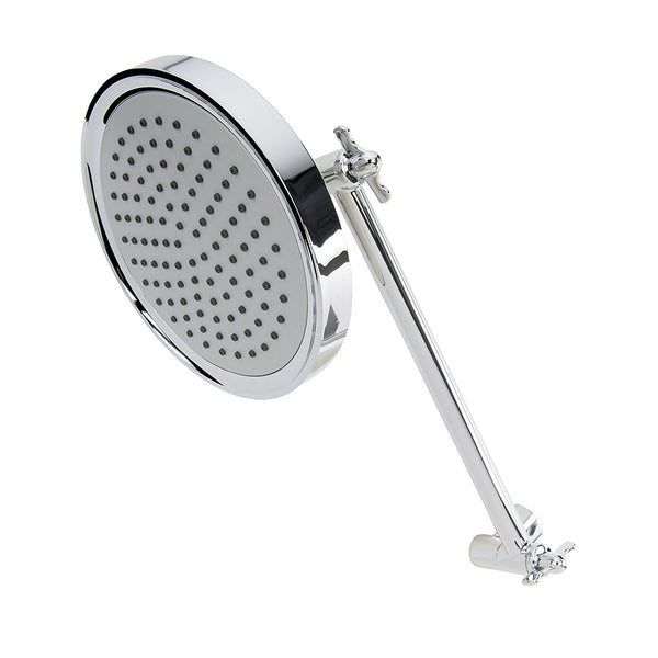 Plumb Pak K731CP Arm Round Showerhead, Metal/Plastic