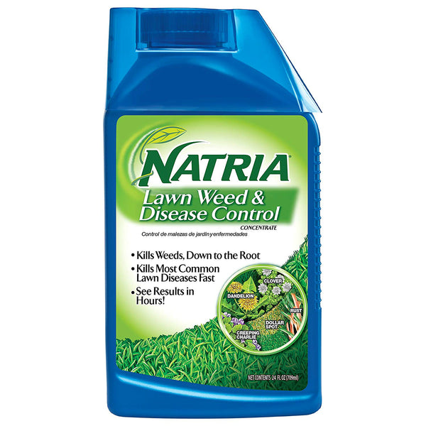 Natria 706410A Lawn Weed & Disease Control, Concentrate, 24 Oz