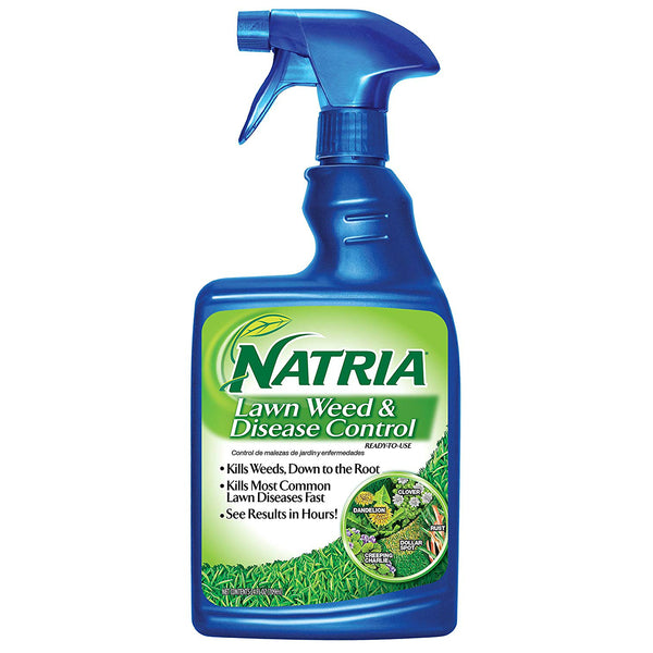 Natria 706400A Lawn Weed & Disease Control, Ready-To-Use, 24 Oz