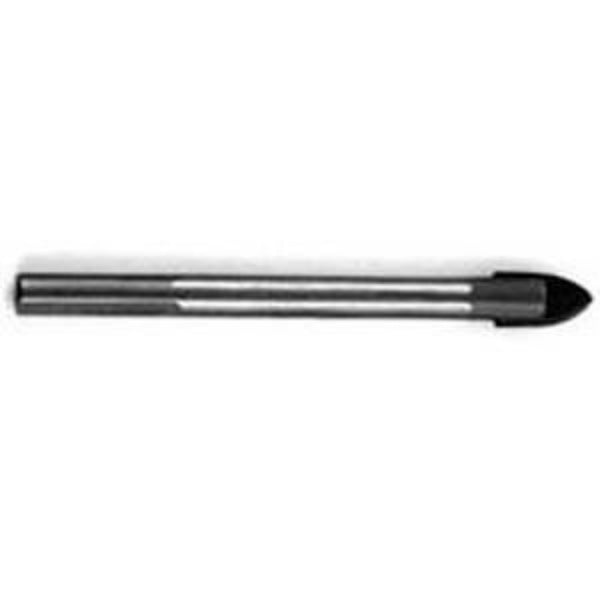 Vulcan 263361OR Glass And Tile Drill Bit, 1/4" Dia,  3-Flat Shank