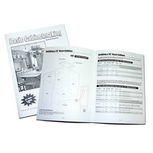 Kreg MD-CAB01 Cabinetmaking Booklet, 40-Page - Mark Duginske