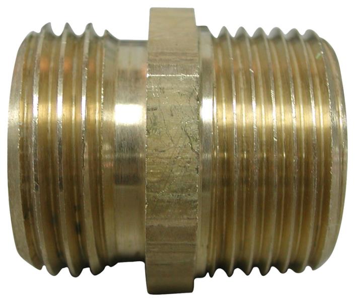 Landscapers Select PMB-466LFBC Garden Hose Connector, Brass