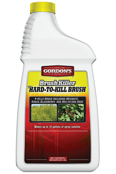 Gordon's 2511222 Brush Killer for Hard-To-Kill Brush, Concentrate, 1 Qt