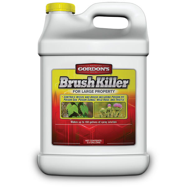 Gordon's 2321122 Brush Killer for Large Property, Concentrate, 2.5 Gallon