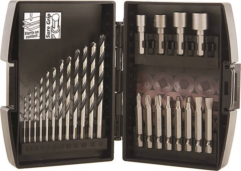 Vulcan 870840OR High Speed Steel Drill Bit and Driver Set
