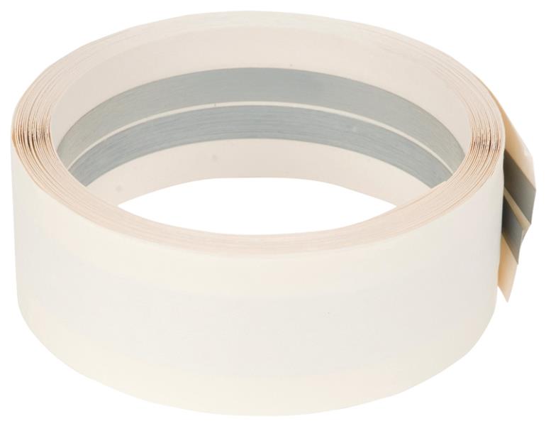 Hyde 09891 Drywall Metal Reinforced Corner Flexible Paper Tape, 2" x 25'