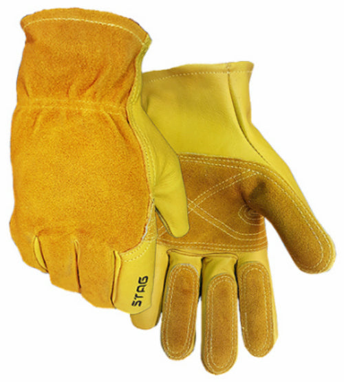 Golden Stag 240M Men's Premium Grain Cowhide Leather Fencing Glove, Medium