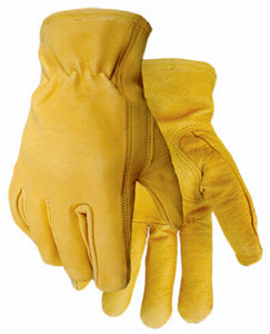 Golden Stag 426L Buffalo Grain Leather Men's Glove, Large