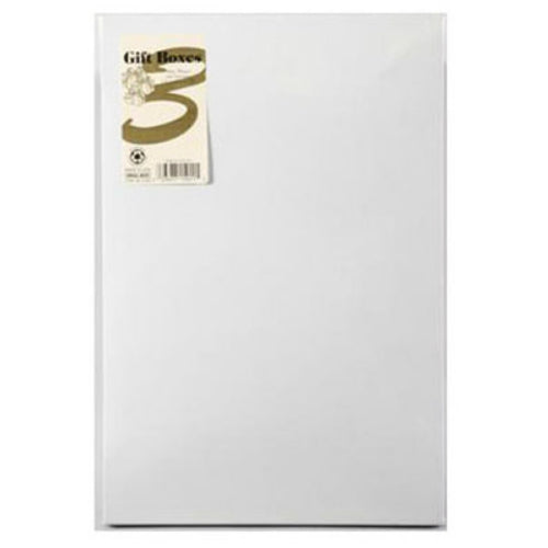 Ideal Box 1492011-CD Classic White Shirt Size Gift Box, 3-Pack