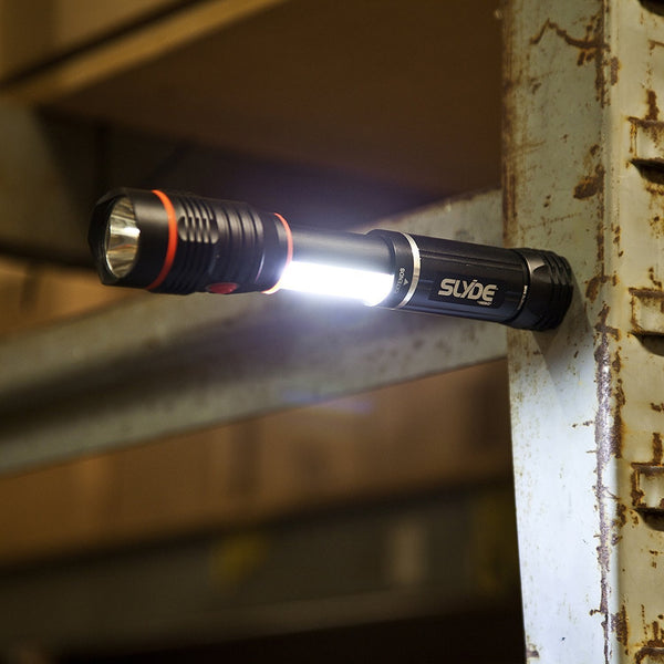 Nebo 6564 Slyde Plus Aluminum Flashlight & COB LED Work Light, 300 Lum – Toolbox Supply