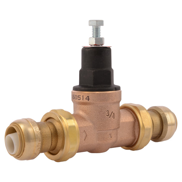 SharkBite 23808-0045 EB45-DSB Pressure Regulating Valve with Connections, 3/4"