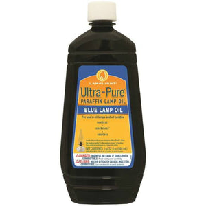 Lamplight 60011 Ultra Pure Paraffin Lamp Oil, Blue, 32 Oz