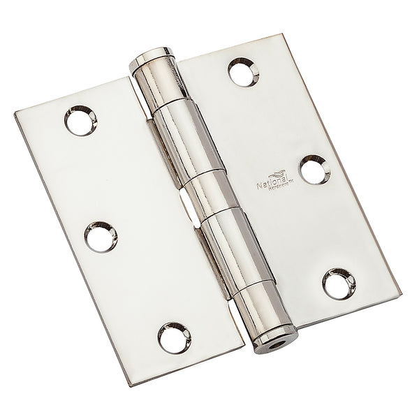 National Hardware N236-110 Standard Weight Template Hinge, Chrome