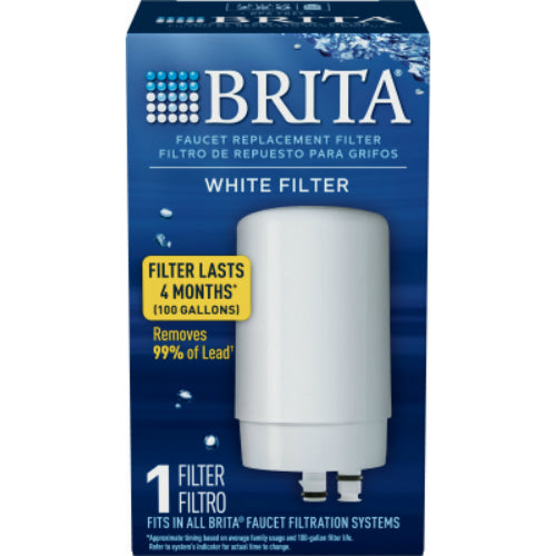 Brita 36309 On Tap Filter Replacement Cartridge, White