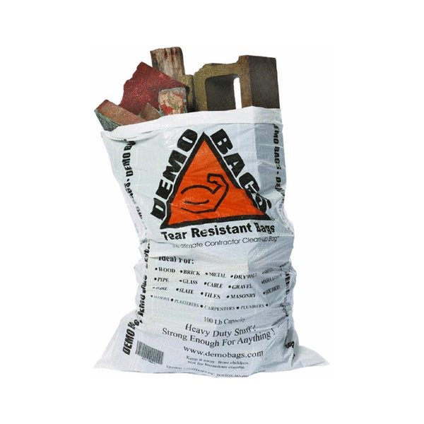 DemoBags DB42-20-SE-7M-V2 Woven Contractor Trash Bags, 7-Mil, 42-Gallon
