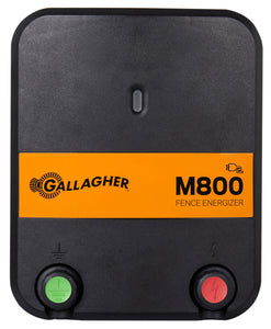 Gallagher G323524 Electric Fence Energizer M800, 8 Joule, 90 Miles/520 Acres