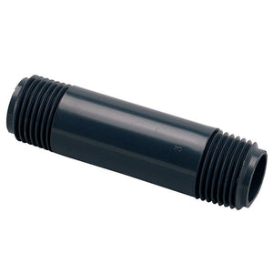 Orbit 38081 Molded Gray Schedule 80 PVC Riser, 1/2" x Close
