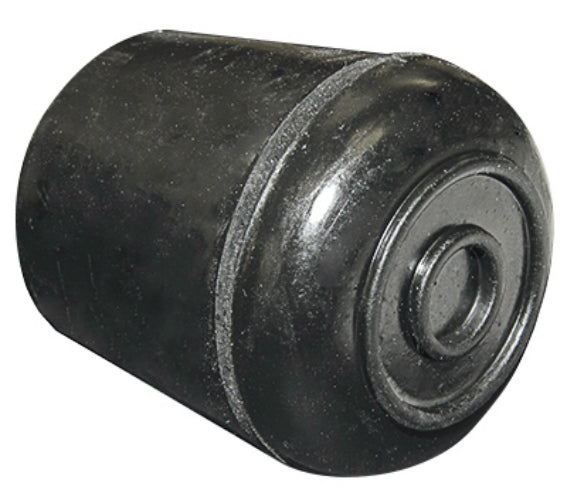 Madico F31928SB Non-Skid Rubber Furniture Leg Tips, Black, 1/2"
