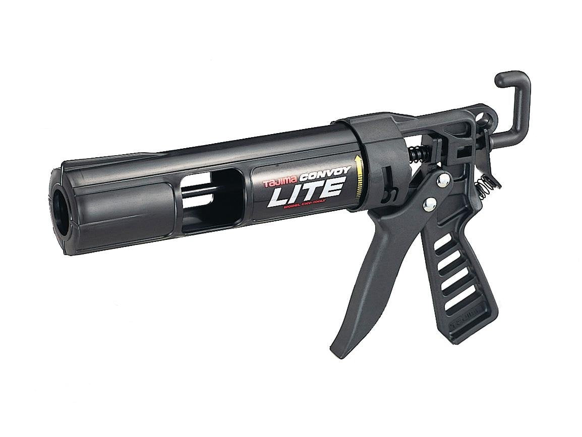 Tajima CNV100LT Convoy Lite Ultra-Light Caulk Gun with 10" Barrel, 1/10 Gal