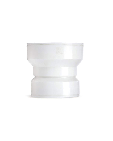 Kenny 95QLK Insta-Plumb Plastic Push-Fit Marvel Trap Adapter, White, 1/2"
