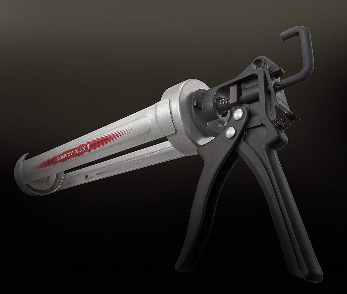 Tajima CNVJ900PL2 Convoy Plus II Rotary Caulk Gun with 13-1/2" Barrel, 1 Qt