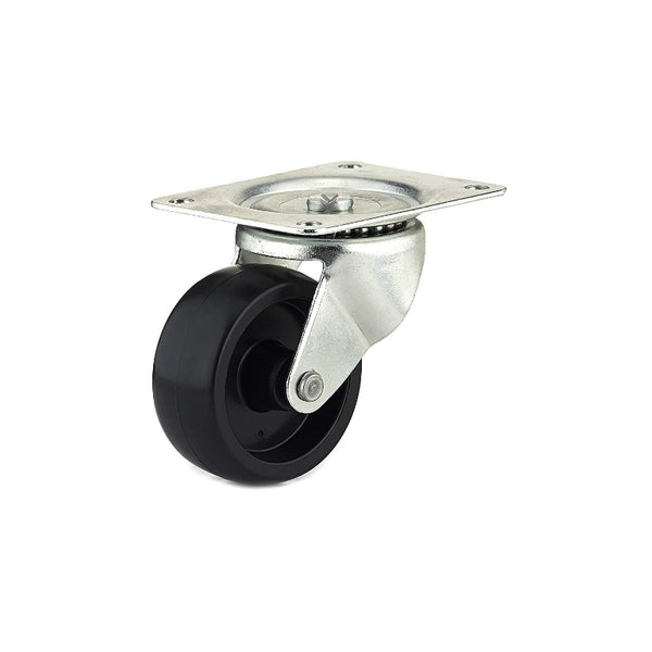 Richelieu F25189 Polypropylene Wheel Swivel Caster without Brake, 209 Lb, 3"