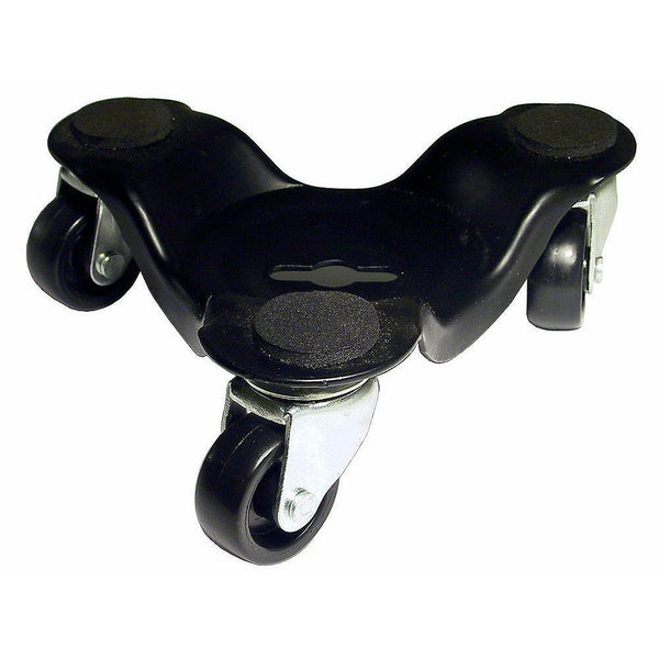 Richelieu F29317 Triangular 3-Wheel Metal Dolly, 6" Wide